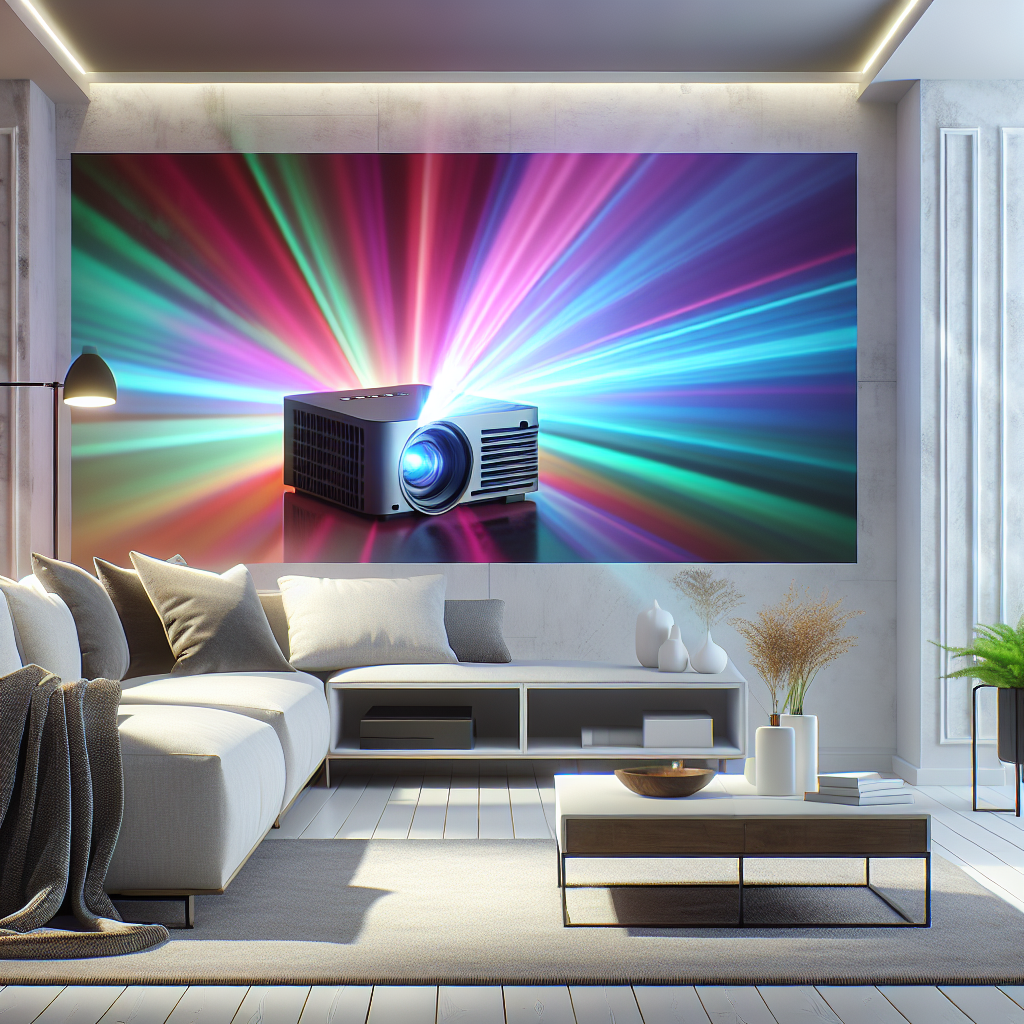 Hisense Laser TV Projector Enhances Brightness and Contrast Effortlessly