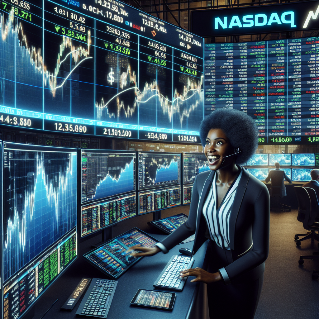 Nasdaq Surges as Stocks Rise on China's Tariff Strategy