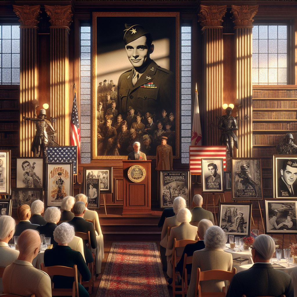 Hollywood Golden Era Heroes: Celebrity Veterans Celebrated in Library Program