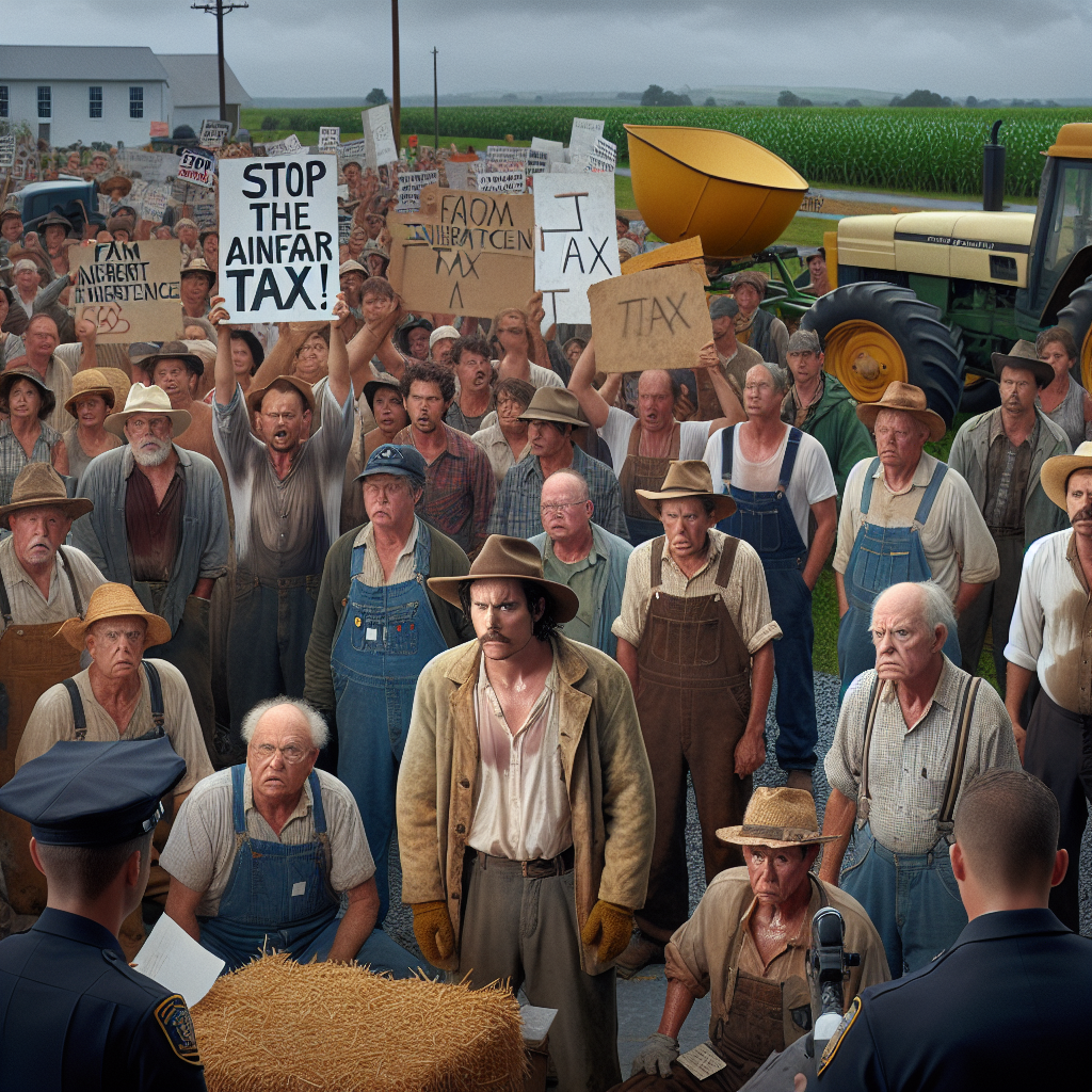 Farm Inheritance Tax Protest Disrupts Environment Secretary Speech