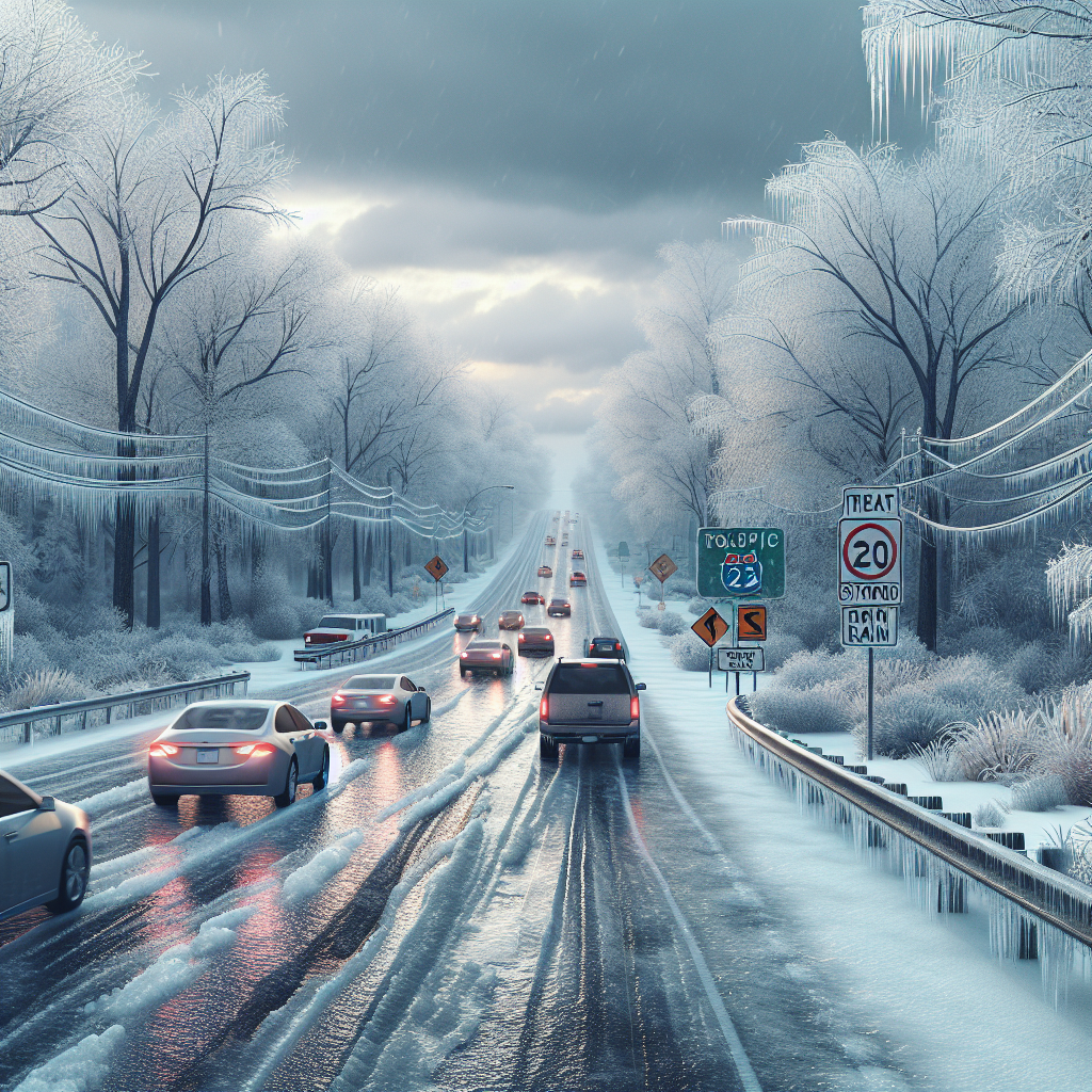 Eastern U.S. Travel Disruptions Due to Freezing Rain Alert