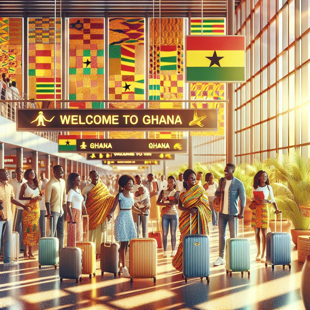 Ghana Welcomes Africans with New Visa-Free Travel Policy