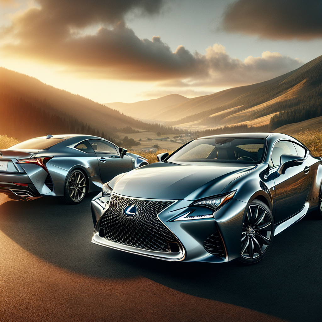 Lexus RC and V-8 RC F Discontinued After 2025