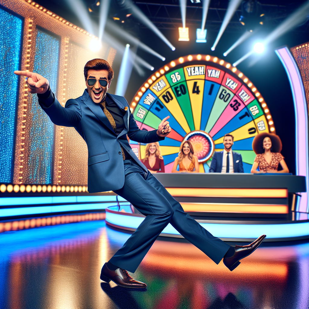 Pat Sajak Channels Lil Jon's 'Yeah!' on Celebrity Wheel of Fortune
