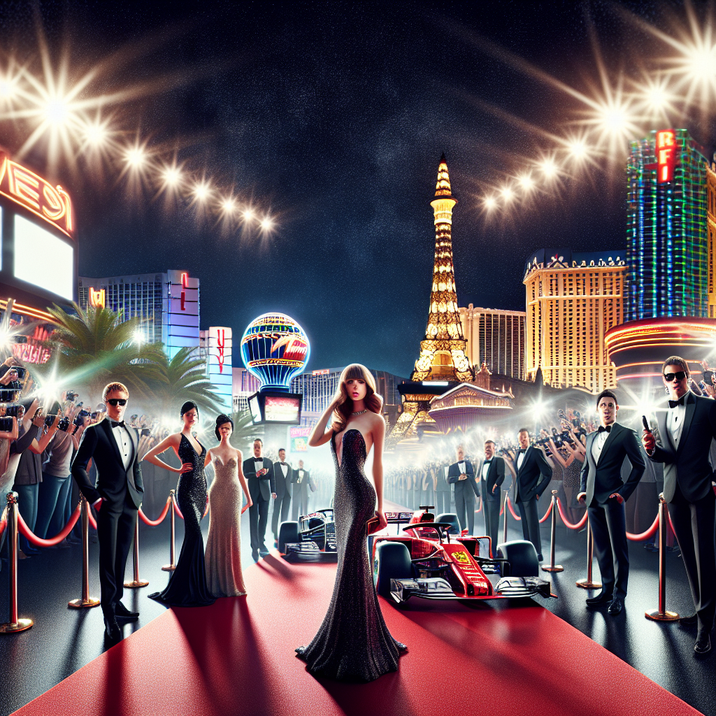 Star-Studded Red Carpet Shines at Formula 1 Las Vegas