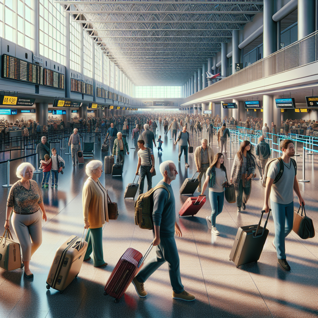 Travelers Flock to Jacksonville Airport on Year's Busiest Day