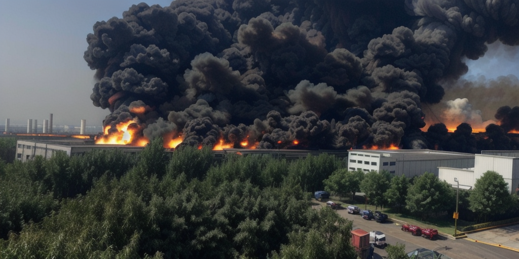 At least 5 are dead and 19 injured after a chemical plant explodes in China, authorities say