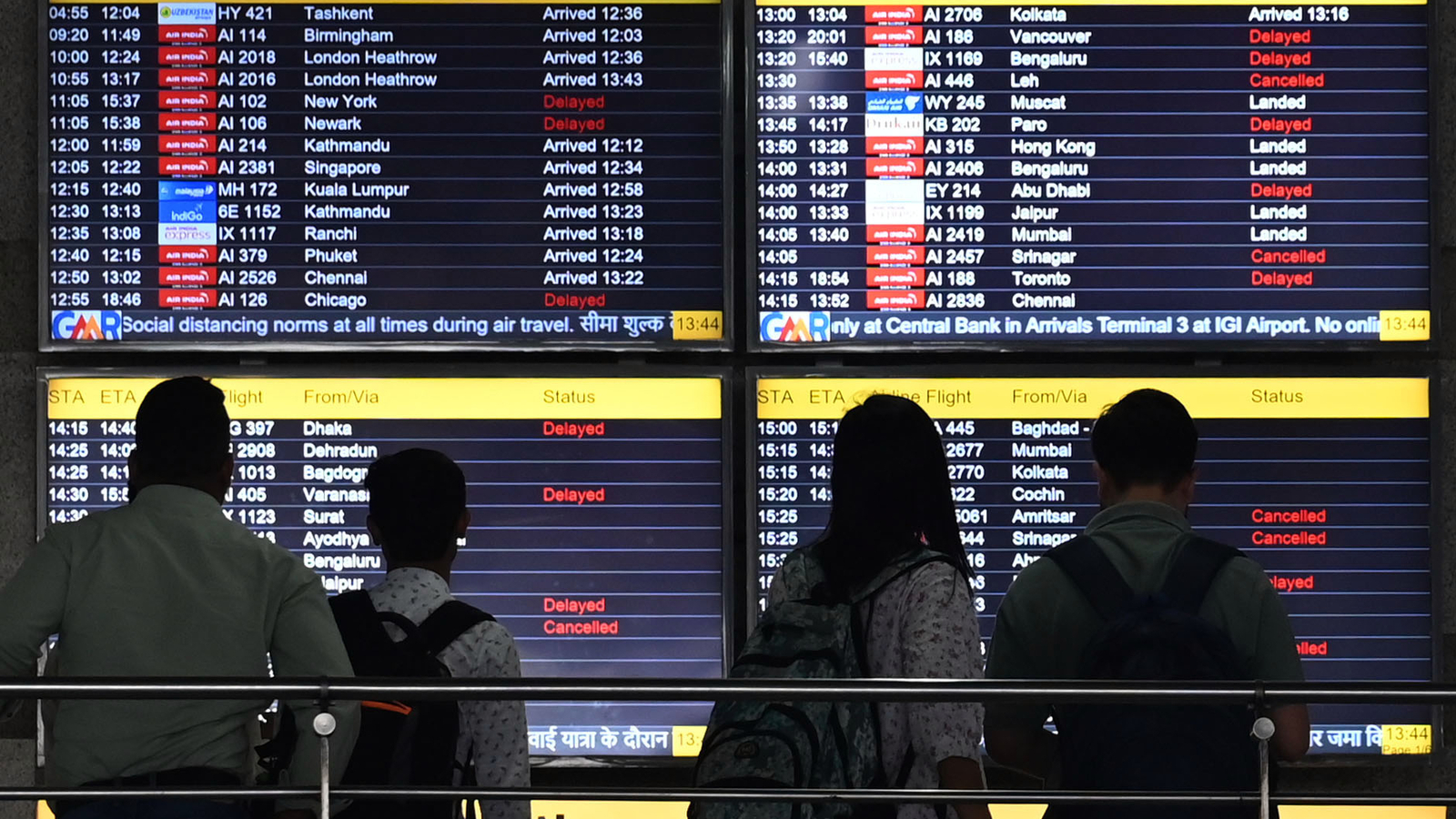 Delhi Airport issues passenger advisory over heavy rain, thunderstorm
