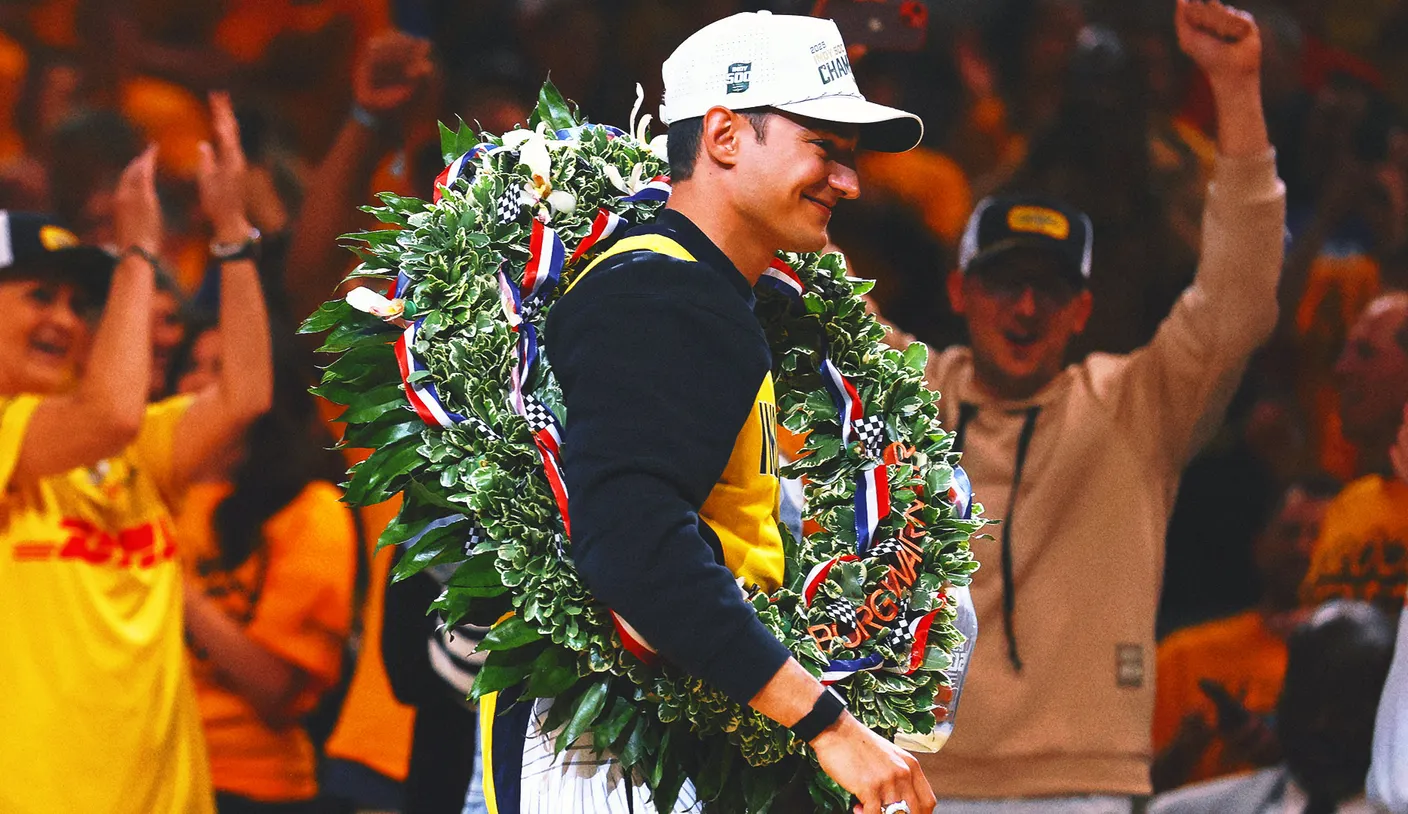 Indy 500 champ Alex Palou takes in Pacers-Knicks, caps off big Indiana sports day