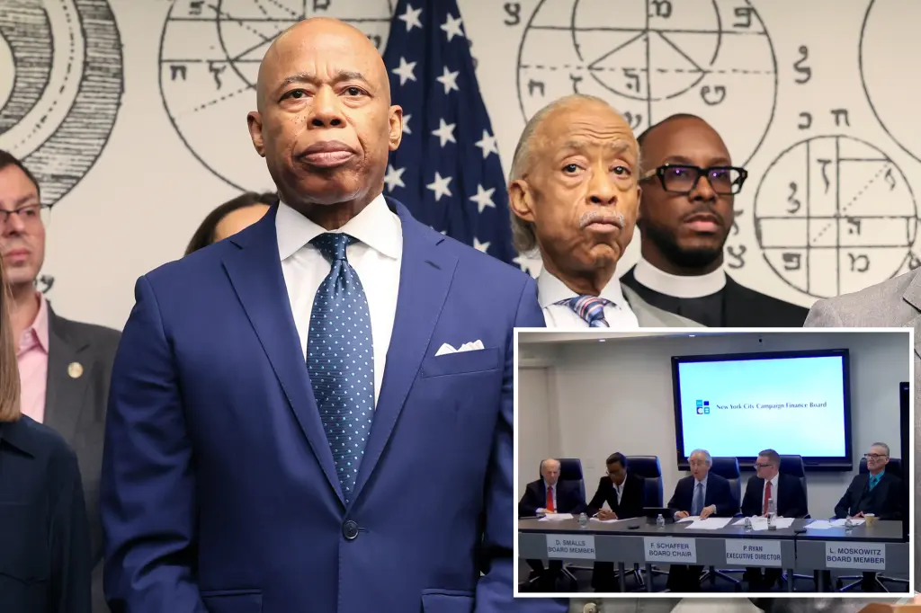 Adams sues NYC Finance Board over denial of $3.4 million in matching...