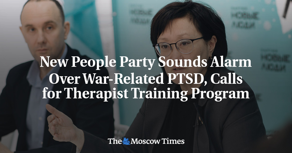 New People Party Sounds Alarm Over War-Related PTSD, Calls for Therapist Training Program