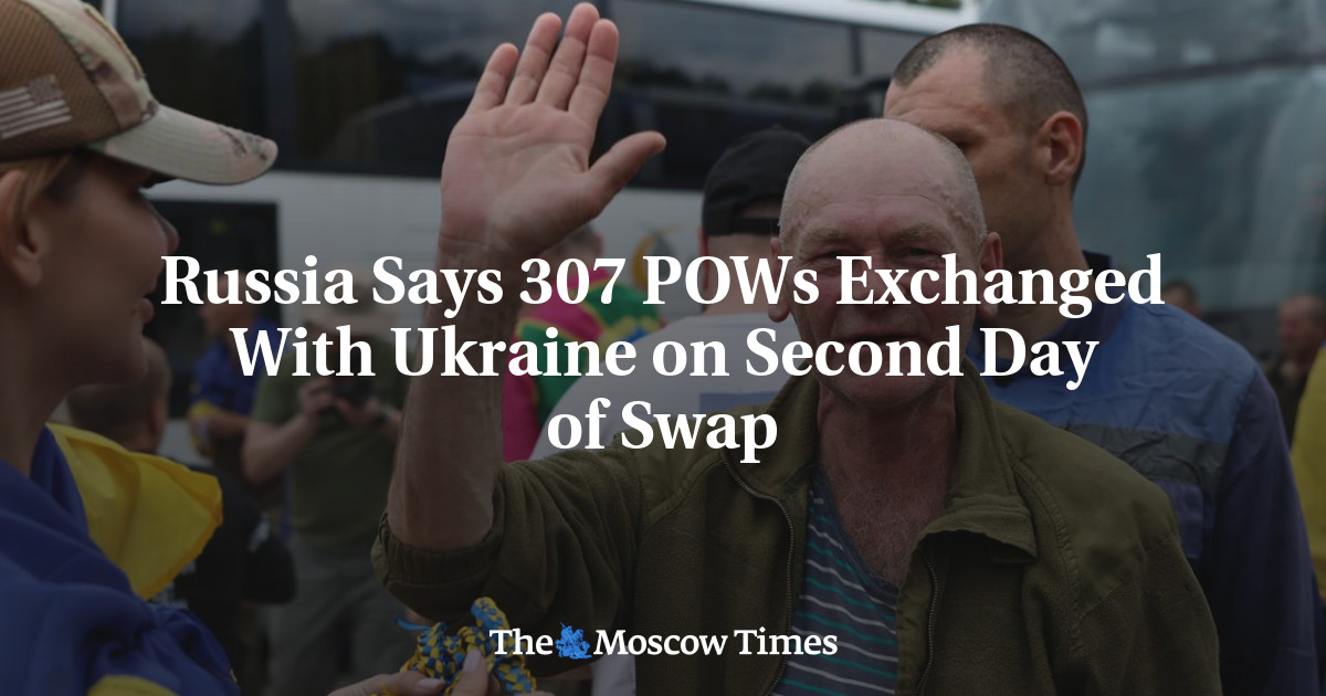 Russia Says 307 POWs Exchanged With Ukraine on Second Day of Swap