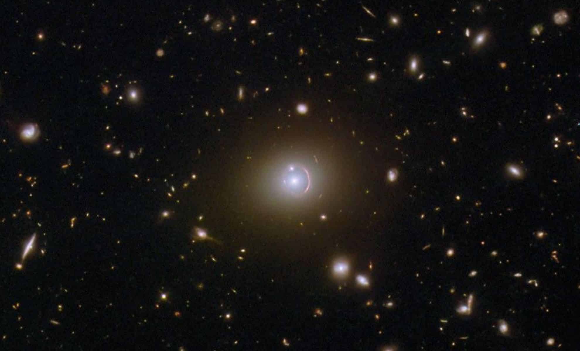 An 11-Billion-Year-Old Galaxy Just Reappeared — And It's Wrapped in a Perfect Ring of Light