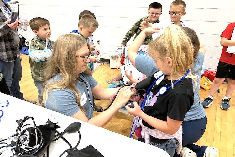 Danville Elementary students learn about health care careers