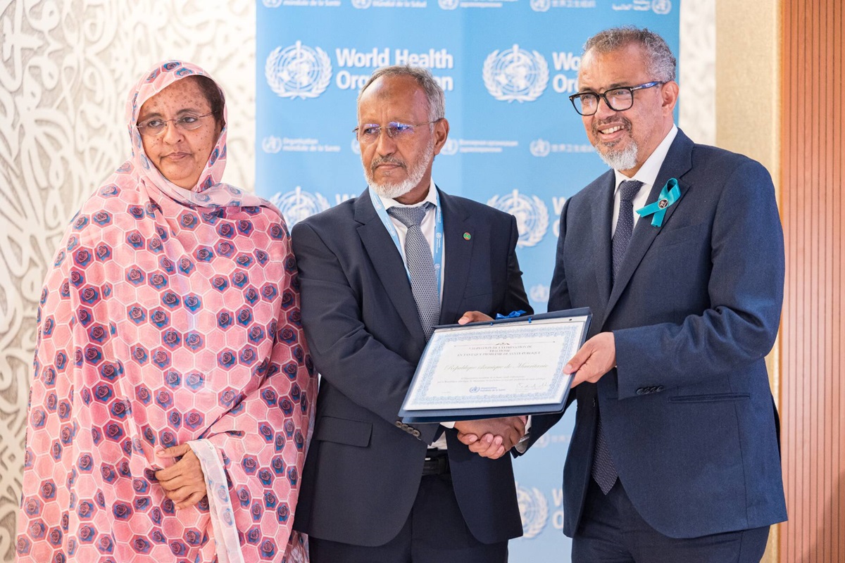 WHO validates Mauritania for eliminating trachoma as a public health problem