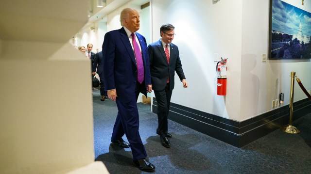Trump pitch fails to move GOP holdouts on agenda megabill