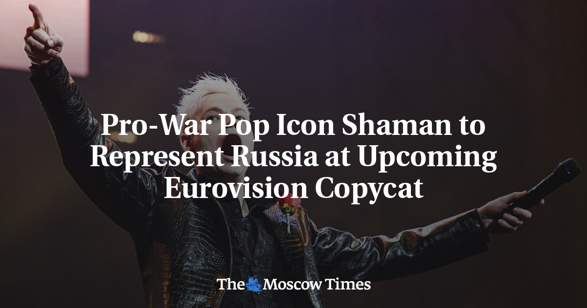 Pro-War Pop Icon Shaman to Represent Russia at Upcoming Eurovision Copycat