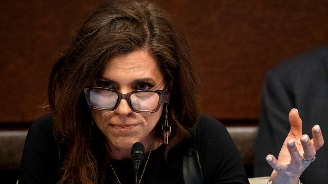 In hearing, Mace shows ‘naked silhouette’ screenshot she says was recorded without her consent