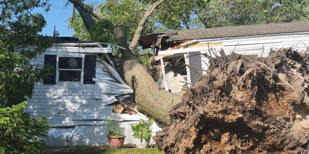 Severe weather does significant damage in LaPorte County, tears off half Amish Structures