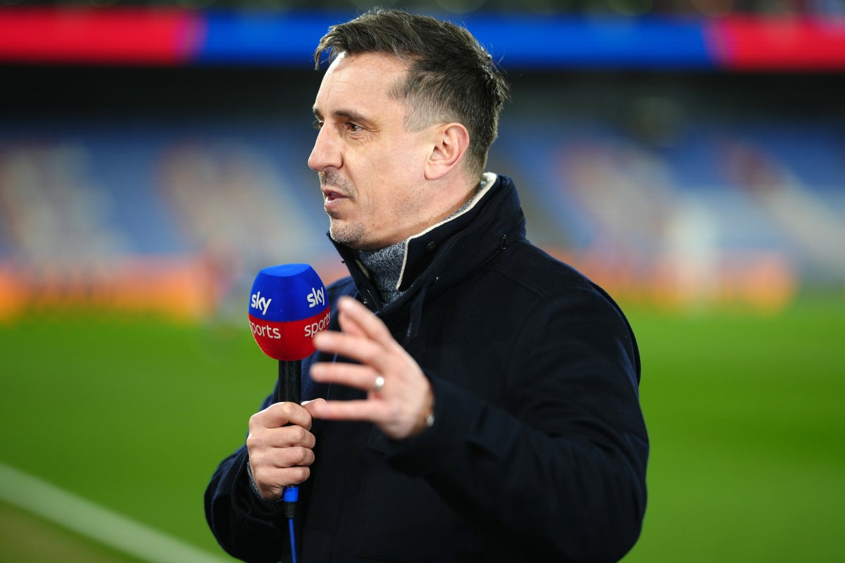 Nottingham Forest ban Gary Neville from final game as Sky Sports forced to change plans