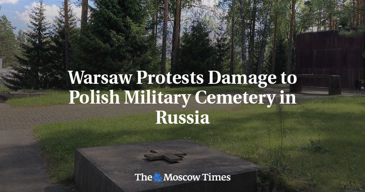 Warsaw Protests Damage to Polish Military Cemetery in Russia