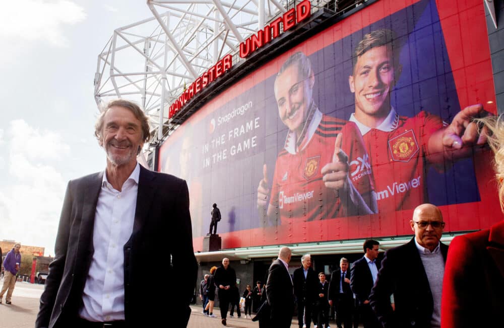 Ratcliffe’s Wealth Drops as Man United Pursue £2bn Stadium Vision