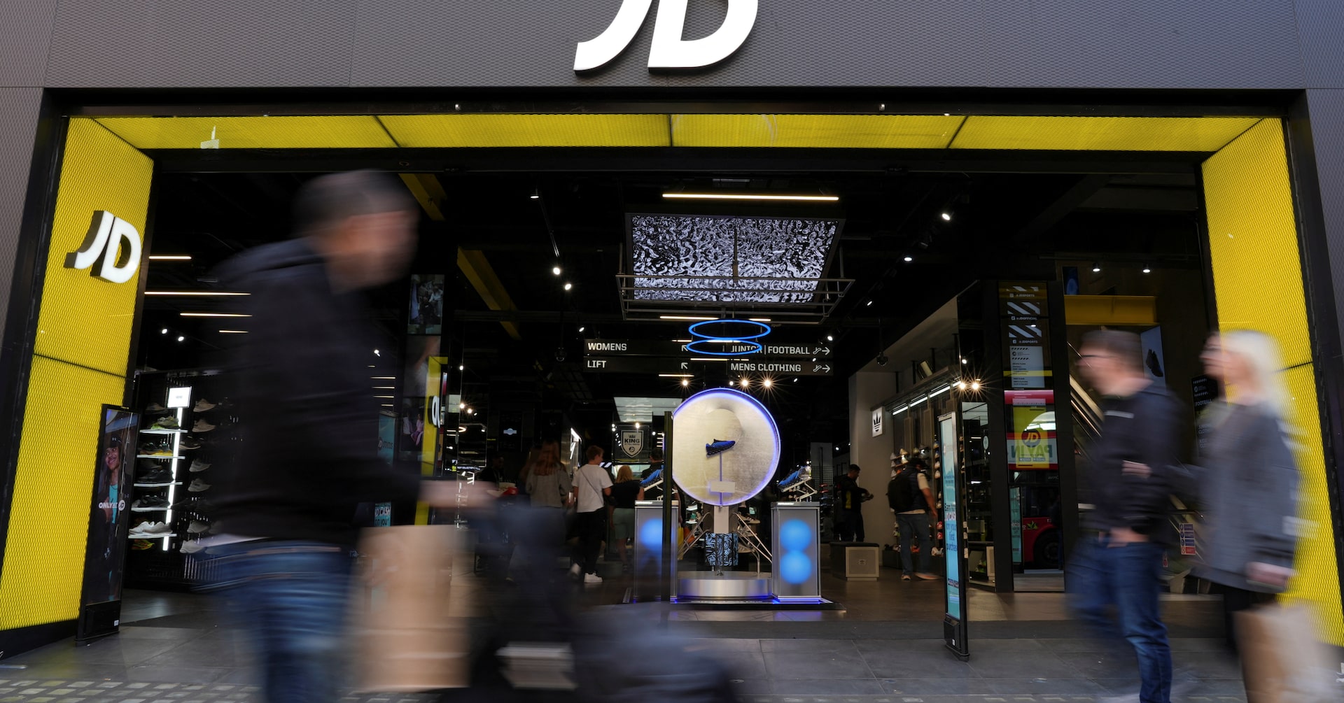 UK's JD Sports Q1 underlying sales fall 2%