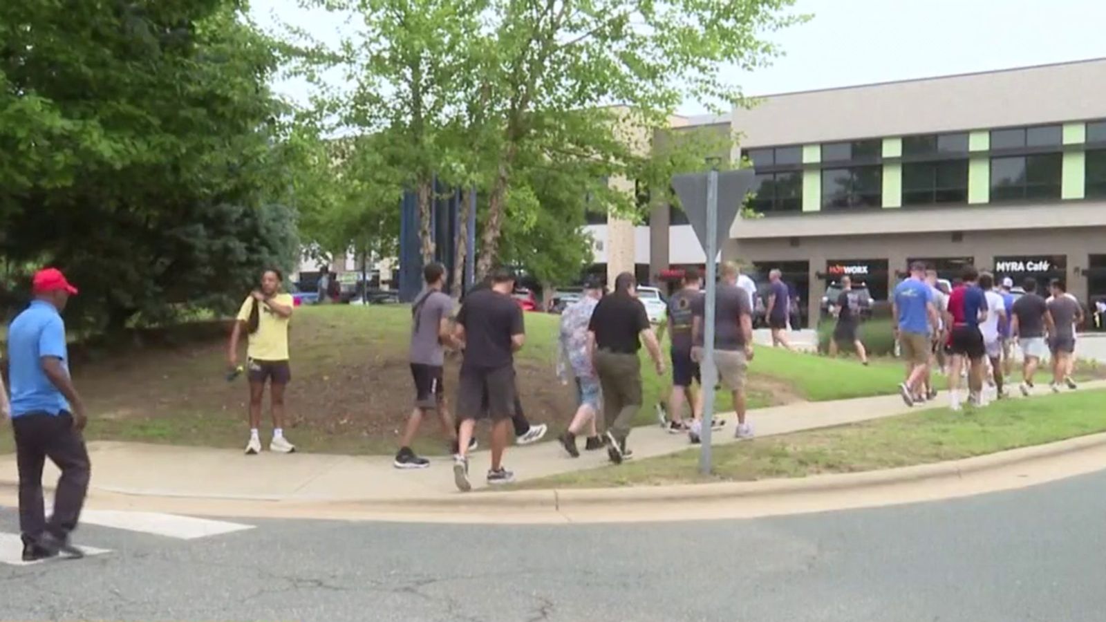 Apex mayor lead 1,000 men in march for mental health awareness