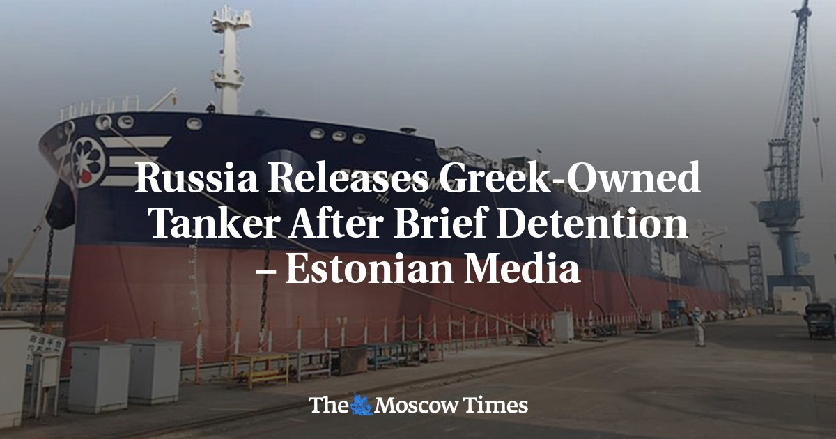 Russia Releases Greek-Owned Tanker After Brief Detention