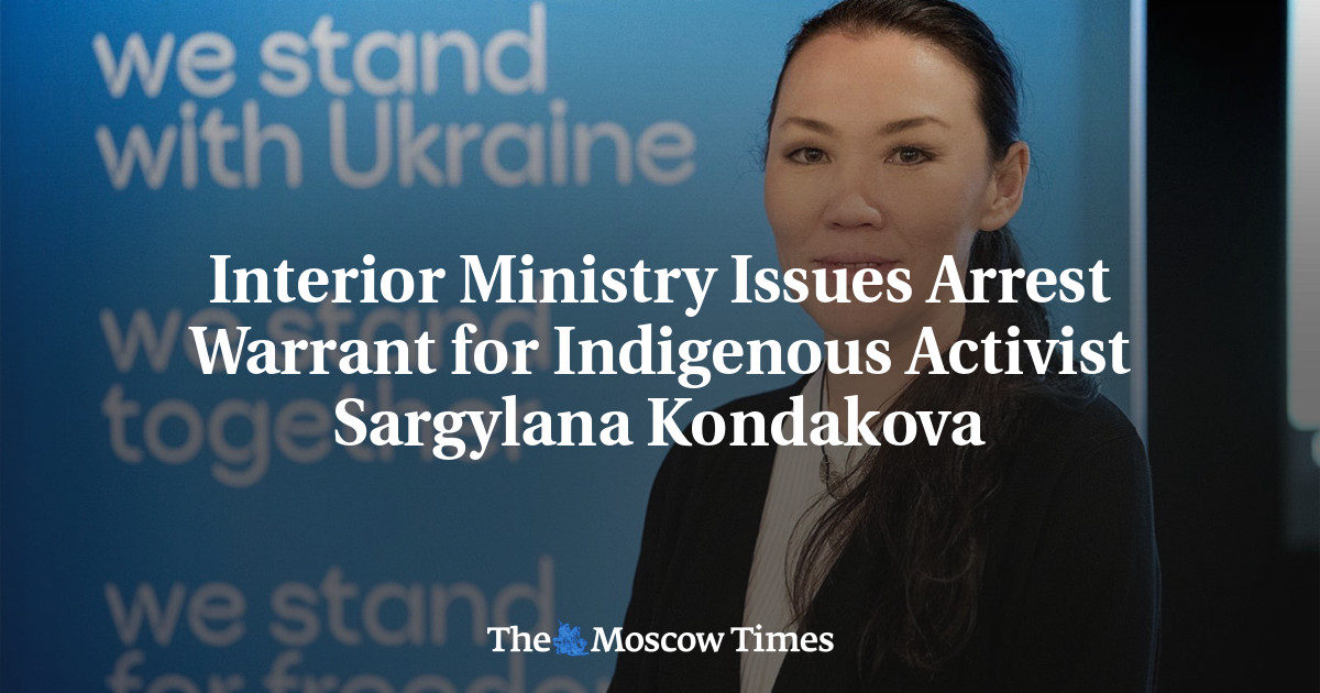 Interior Ministry Issues Arrest Warrant for Indigenous Activist Sargylana Kondakova