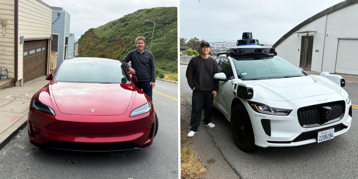 Tesla's FSD vs. Waymo's robotaxi: One pulled a move that would tank any driving test