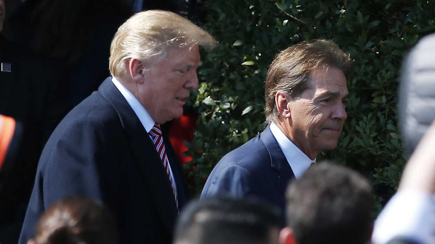 Nick Saban on Trump's college sports body: 'I don't think we need a commission'