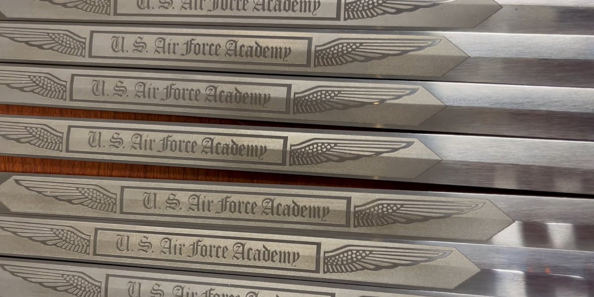 Local business makes sabers for USAFA Cadets: Small Business Week Wrap-Up