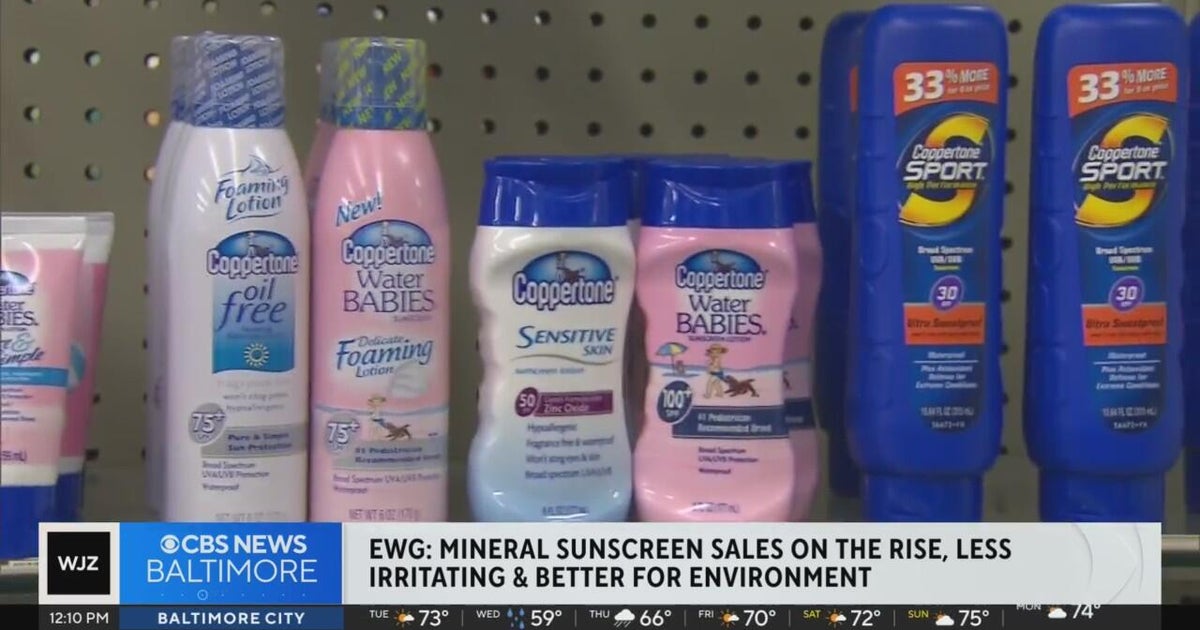 Mineral sunscreens are less irritating and better for the environment, experts say