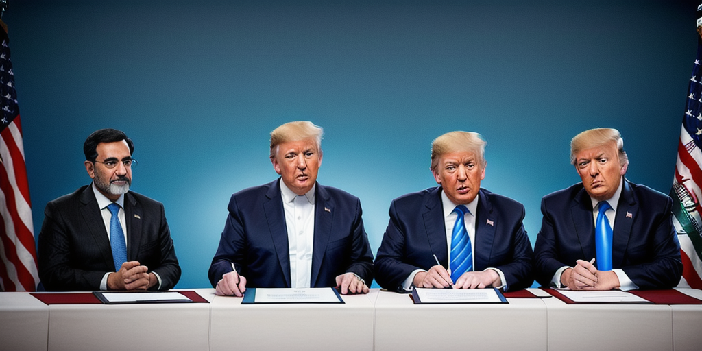 Trump wants a nuclear deal with Iran, but says Tehran must end its support of proxy groups