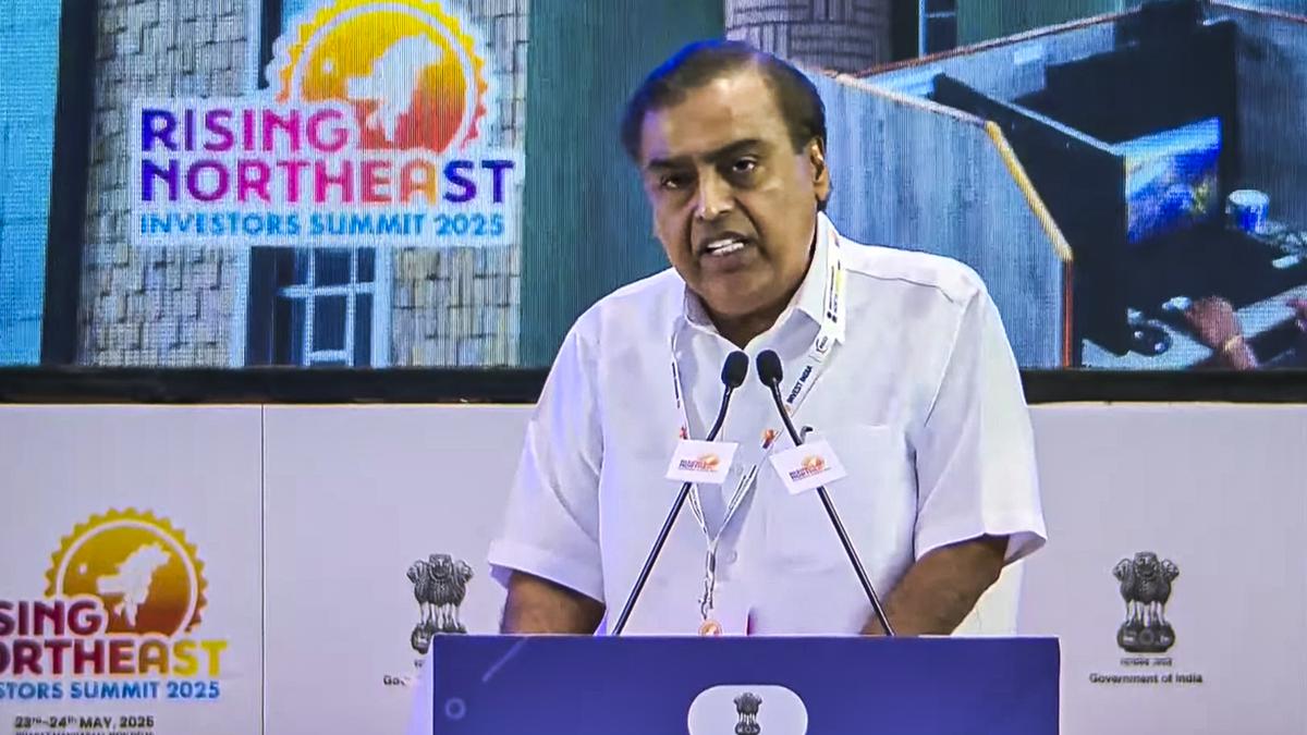 Reliance to invest ₹75,000 cr in North-Eastern States: Mukesh Ambani