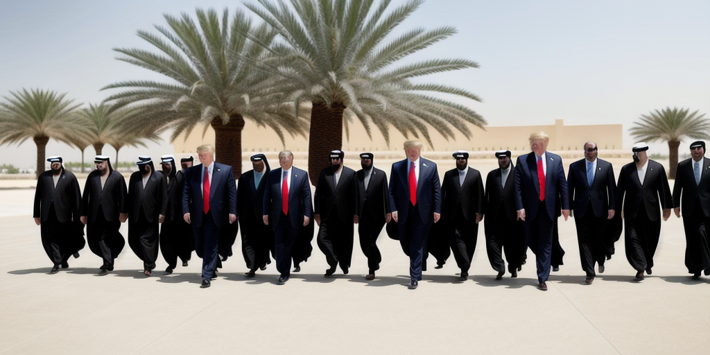 Trump welcomed in UAE with traditional 'hair flip' Al-Ayyala dance: Here's more about it