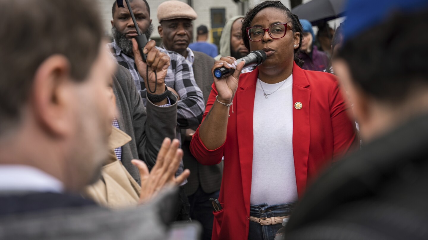Democratic Rep. McIver charged with assault after skirmish at ICE center, New Jersey prosecutor says