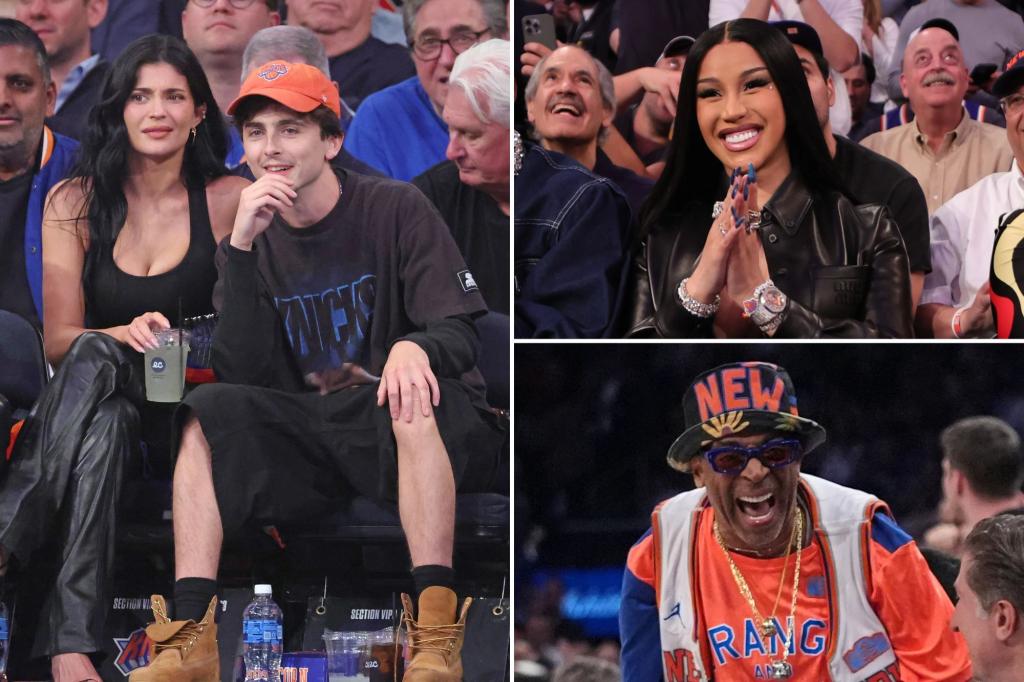 How Kylie, Kendall Jenner, Bad Bunny and Timothee Chalame score seats...