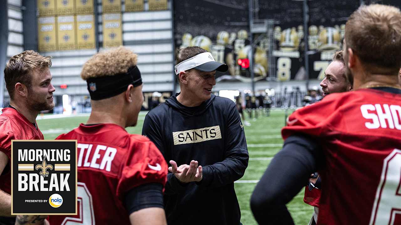 Morning Break:  Saints kick off 2025 OTAs at the Ochsner Sports Performance center