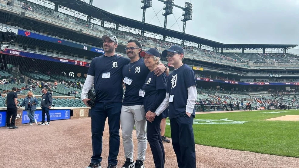 Sports Spotlight: Hyames-Sayre inspiring others with active lifestyle, Tigers first pitch