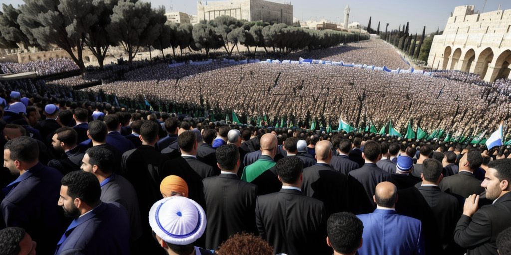 Chanting ‘Death to Arabs,’ Israeli nationalists gather for annual march in Jerusalem