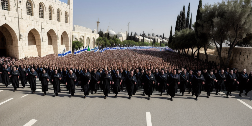 Chanting ‘Death to Arabs,’ Israeli nationalists begin an annual march in Jerusalem