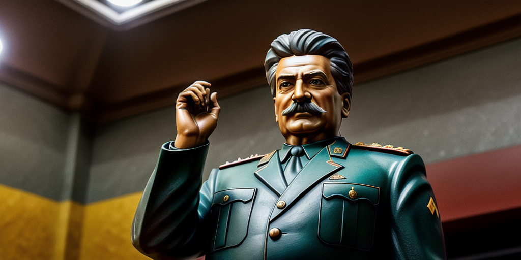 A statue of Stalin is unveiled in the Moscow subway as Russia tries to revive the dictator's legacy