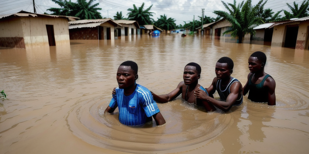 Death toll reaches 151 in north-central Nigerian town submerged in floods, with thousands displaced