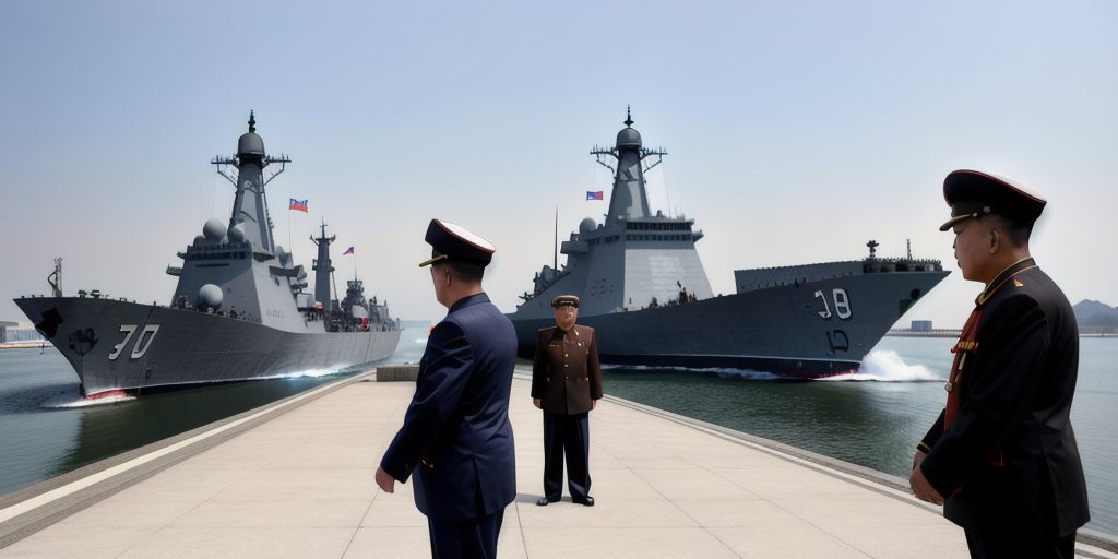 North Korea detains 4 officials over the failed launch of a naval destroyer