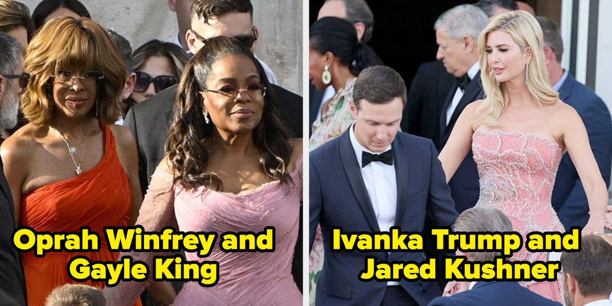 Here Are All The Celebrities Who Attended Jeff Bezos's Multi-Million Dollar Wedding