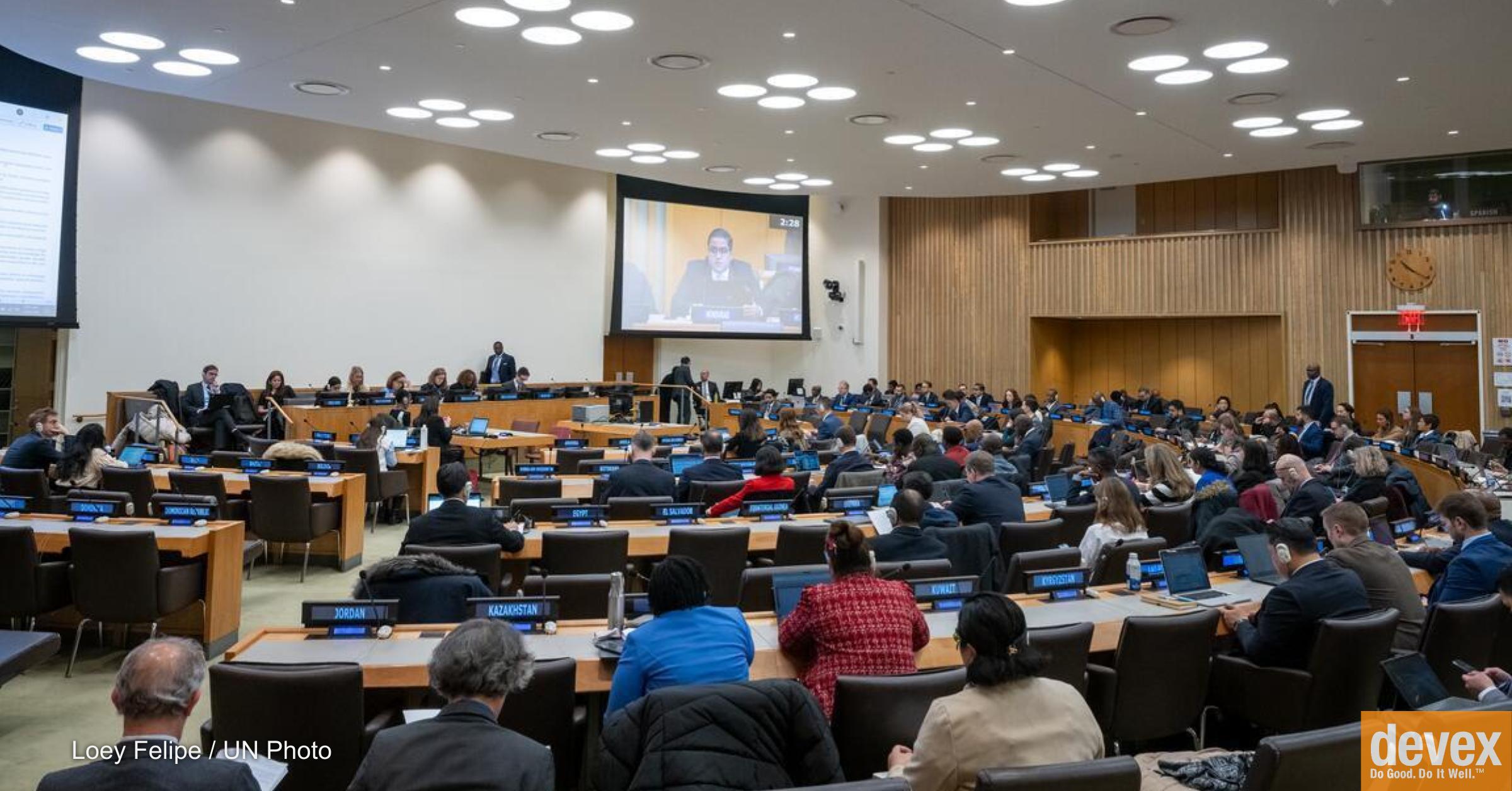 US abandons Financing for Development conference