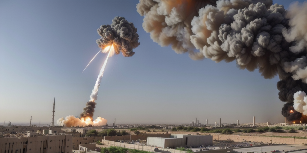 Iran launches barrage of missiles at Israel in retaliation for US bombing