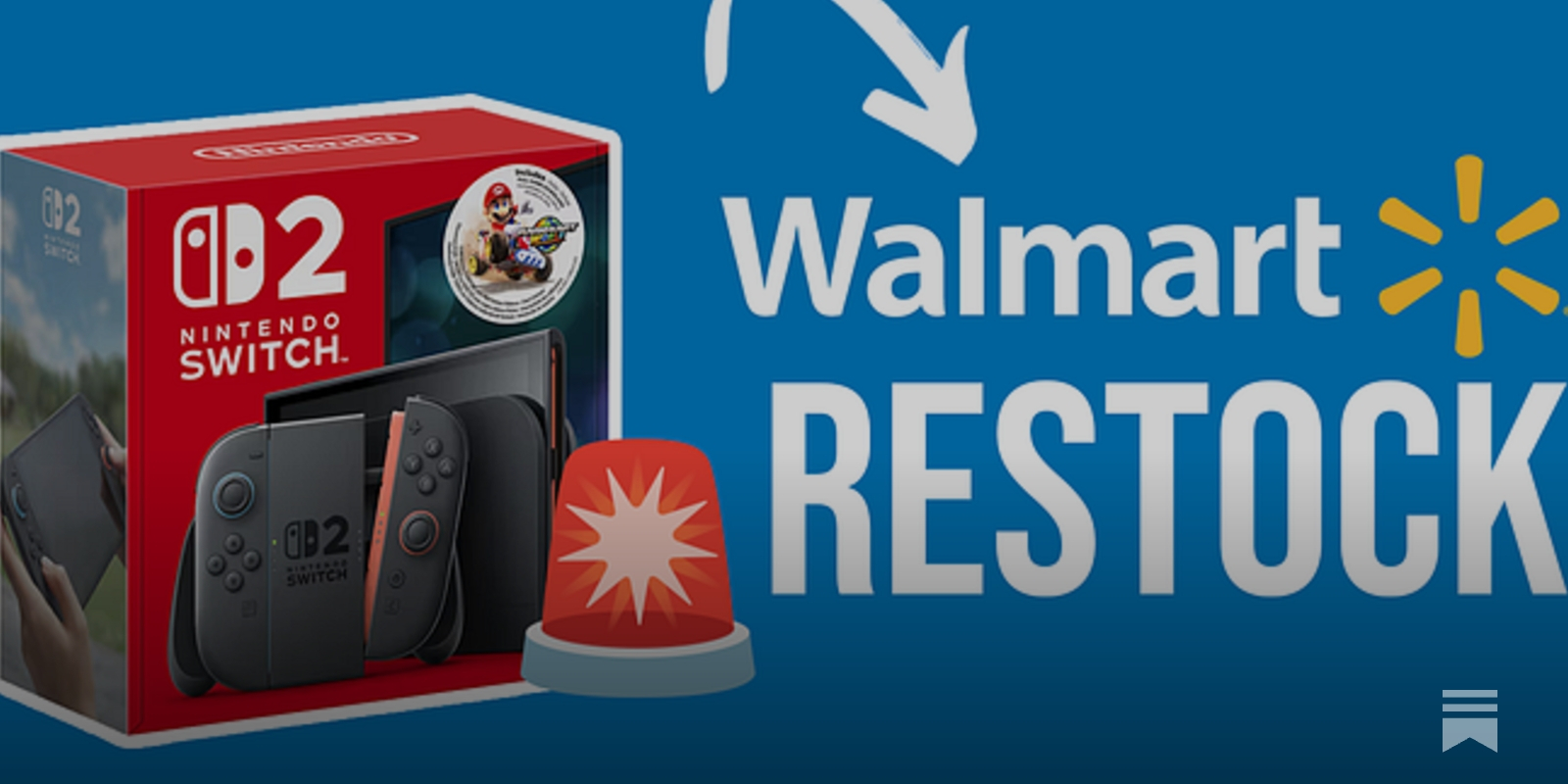 Nintendo Switch 2 restock: Walmart has 'significantly more inventory tonight'